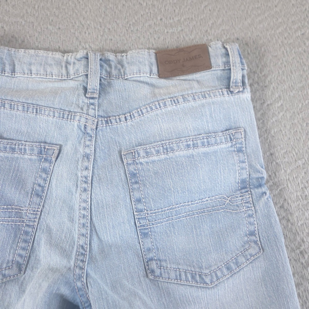 Cody James Jeans Boys 18 Light Wash Pioneer Slim Stretch Bootcut Denim Pants - Picture 11 of 13